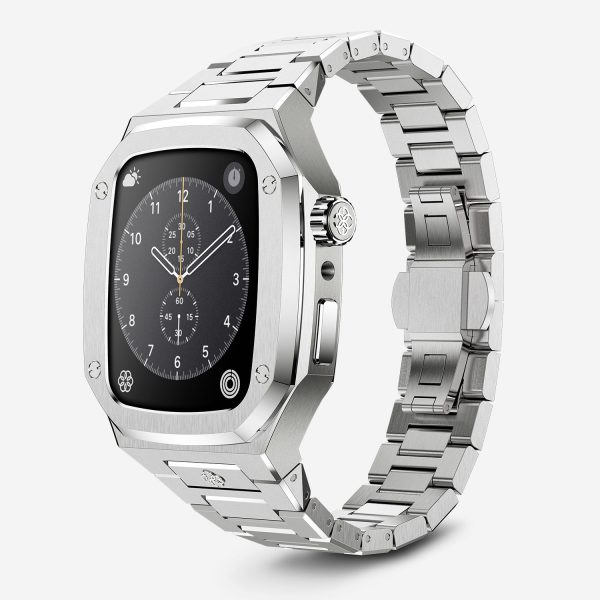 Golden Concept Apple Watch 7/8 - 41 MM Silver