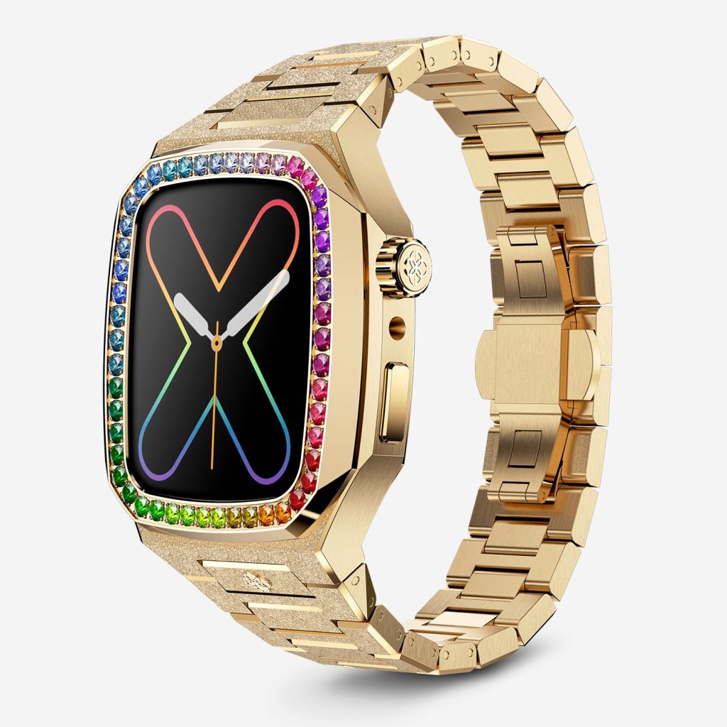 Golden Concept Apple Watch 7/8 - 41 MM Gold/Rainbow